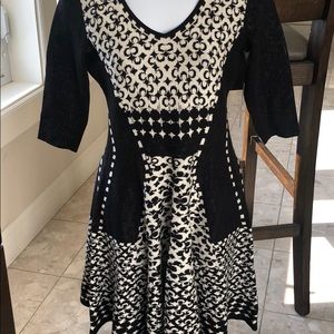 NIC+ZOE fit and flare sweater dress